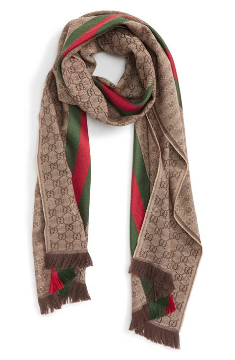 mc stan gucci scarf|gucci silk blend scarves.